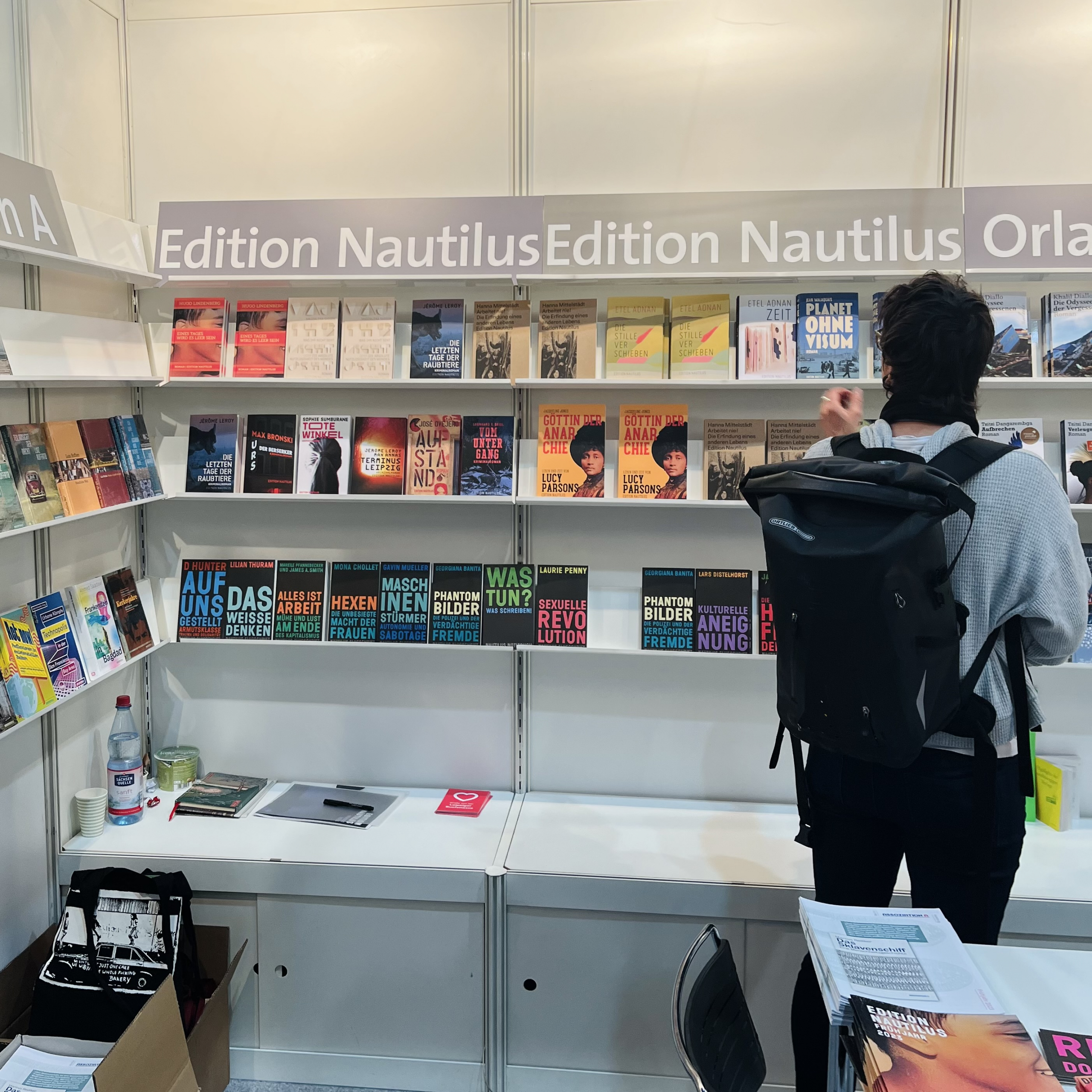 Edition Nautilus auf der Leipziger Buchmesse 2024